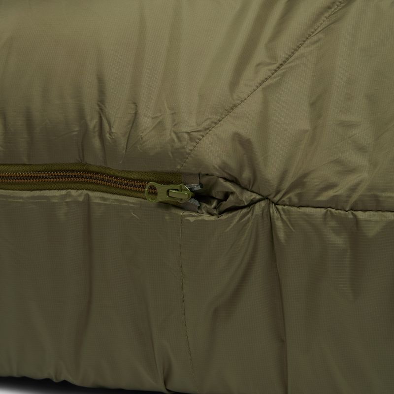 Sac de dormit Alpinus Wide & Long Fiber Pro 1050 230 cm/dreapta verde pin 7