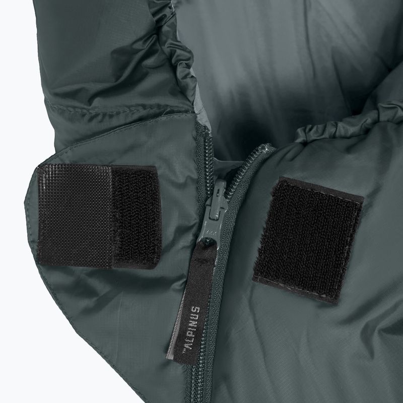 Sac de dormit Alpinus Wide & Long Fiber Pro 1250 215 cm/right pine green 4