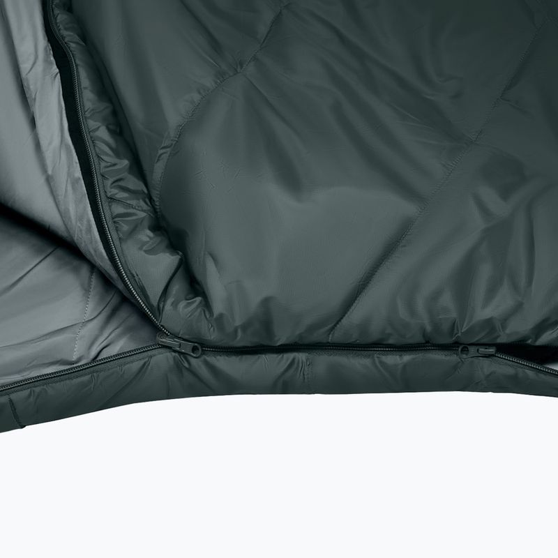 Sac de dormit Alpinus Wide & Long Fiber Pro 1250 215 cm/right pine green 5