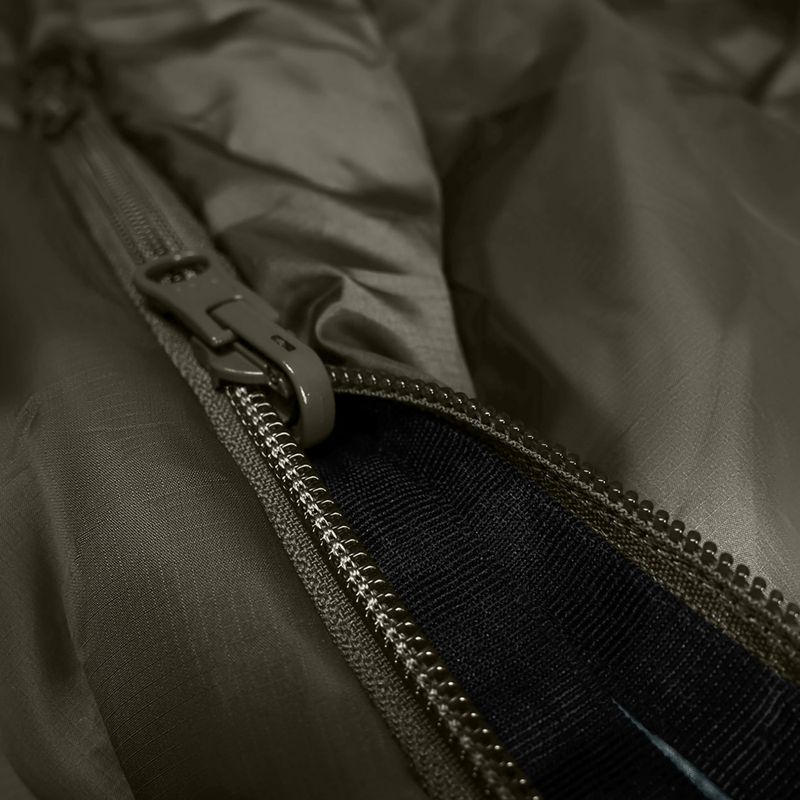 Sac de dormit Alpinus Wide & Long Fiber Pro 1250 215 cm/left olive 7
