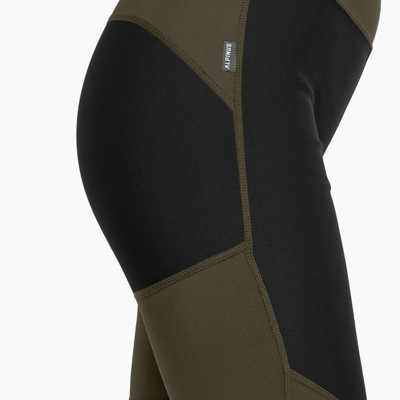 Colanți pentru femei Alpinus Medium olive 5