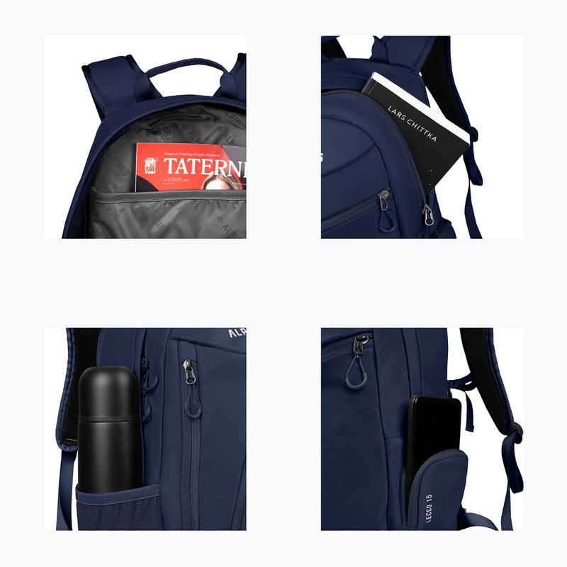 Rucsac de turism Alpinus Lecco 15 l navy 4