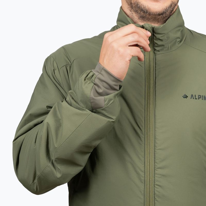 Geacă hibrid pentru bărbați Alpinus Wanaka olive 3