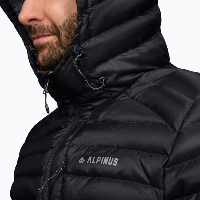 Geacă cu puf pentru bărbați Alpinus Kiruna black 4