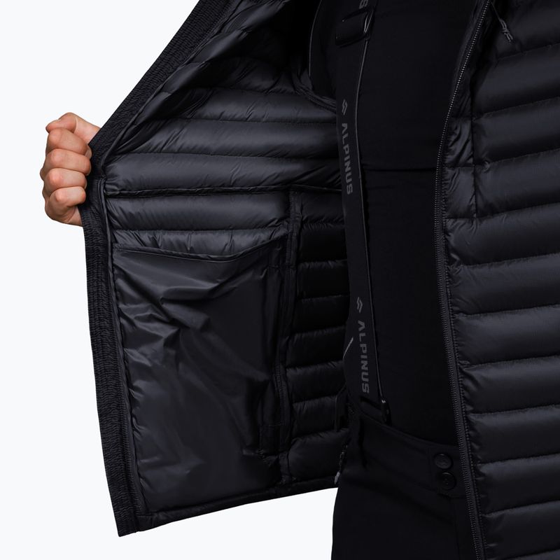 Geacă cu puf pentru bărbați Alpinus Kiruna black 6