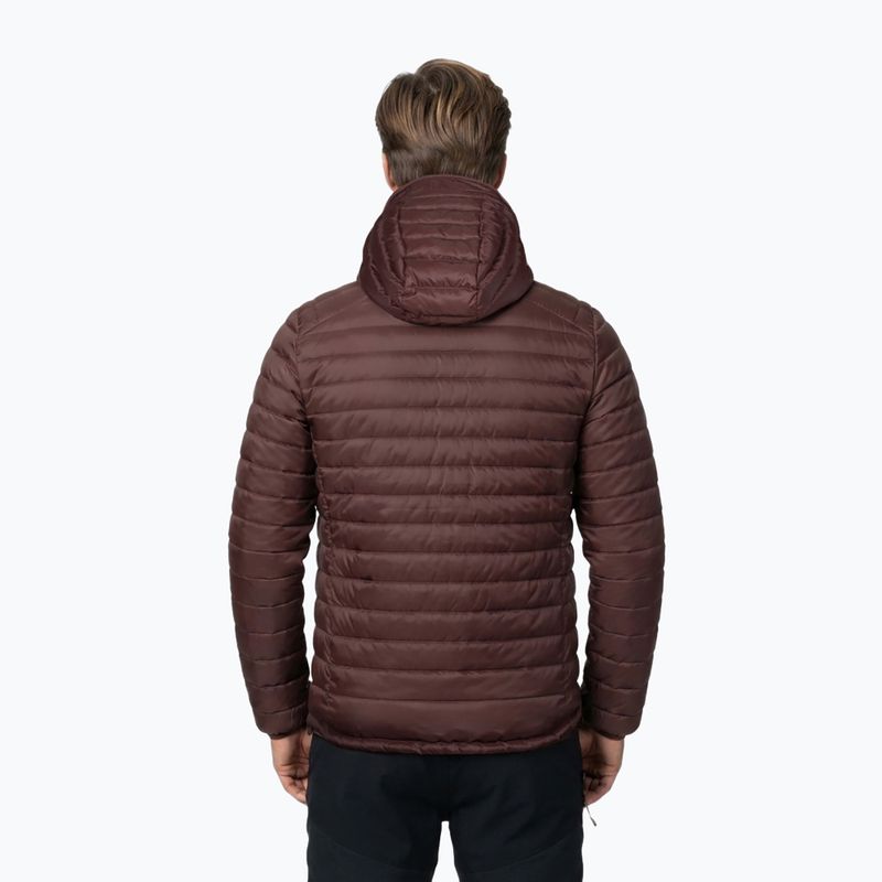 Geacă cu puf pentru bărbați Alpinus Kiruna brown 2