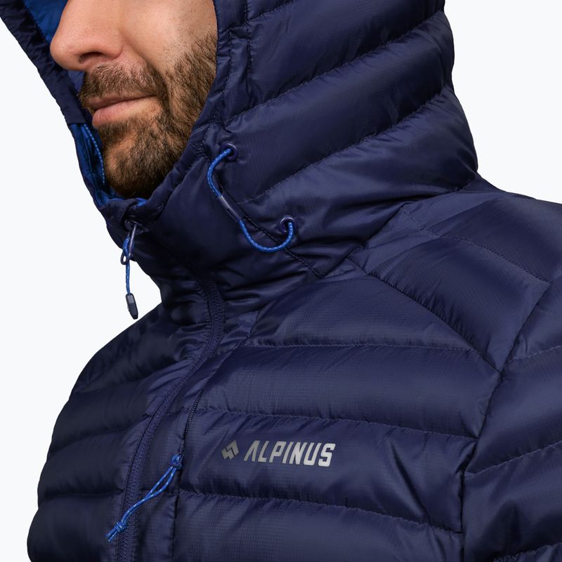 Geacă cu puf pentru bărbați Alpinus Kiruna navy blue 3