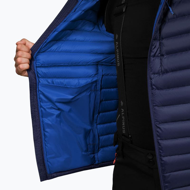 Geacă cu puf pentru bărbați Alpinus Kiruna navy blue 6