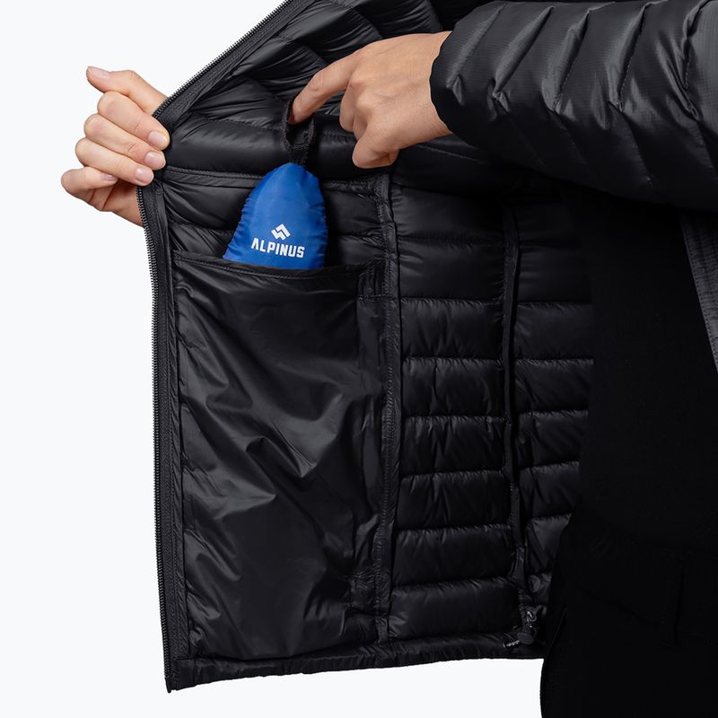 Geacă cu puf pentru femei Alpinus Kiruna black 7