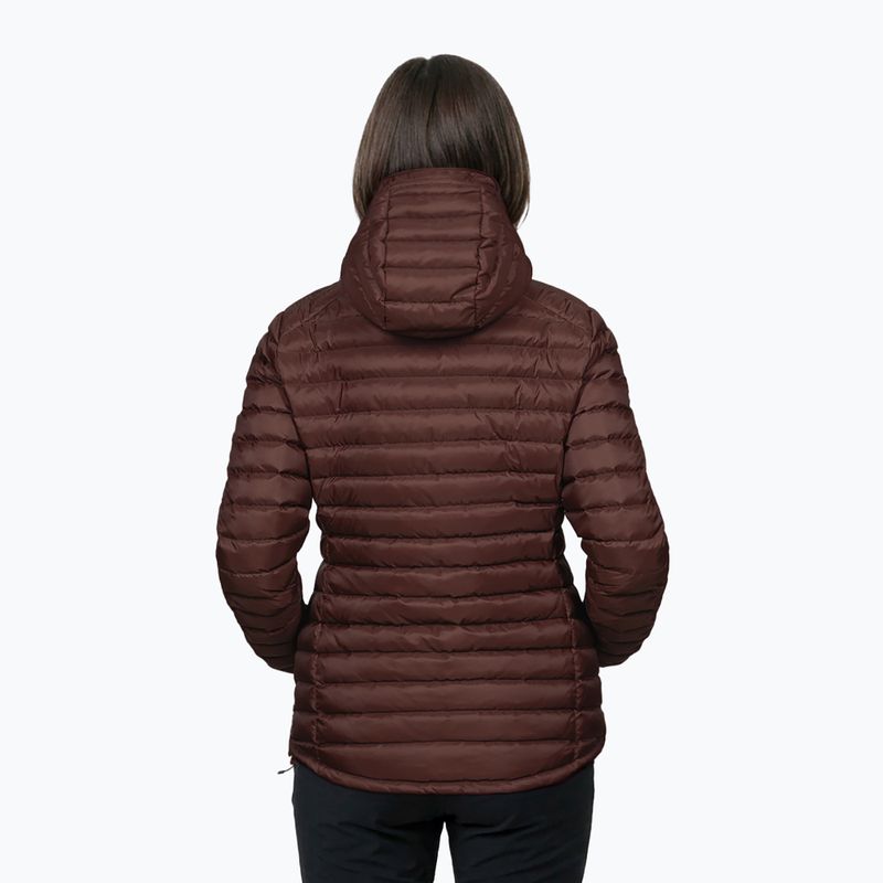 Geacă cu puf pentru femei Alpinus Kiruna brown 2