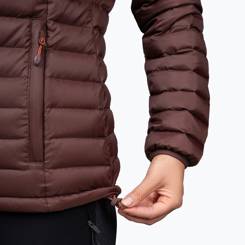 Geacă cu puf pentru femei Alpinus Kiruna brown 9