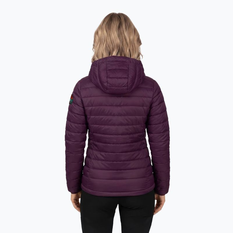 Geacă izolată pentru femei Alpinus Tunari dark plum 2