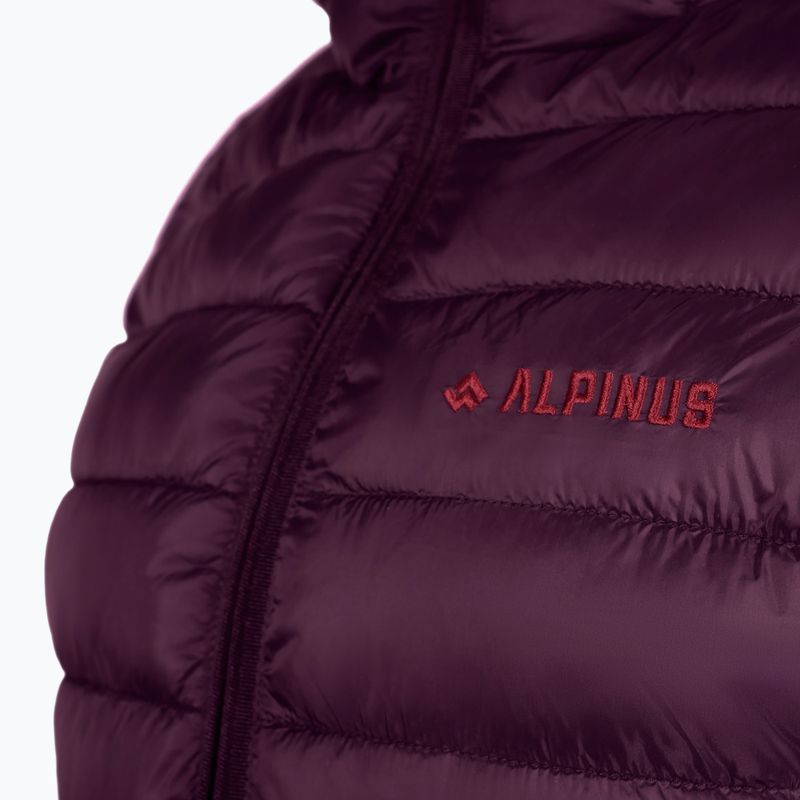 Geacă izolată pentru femei Alpinus Tunari dark plum 4