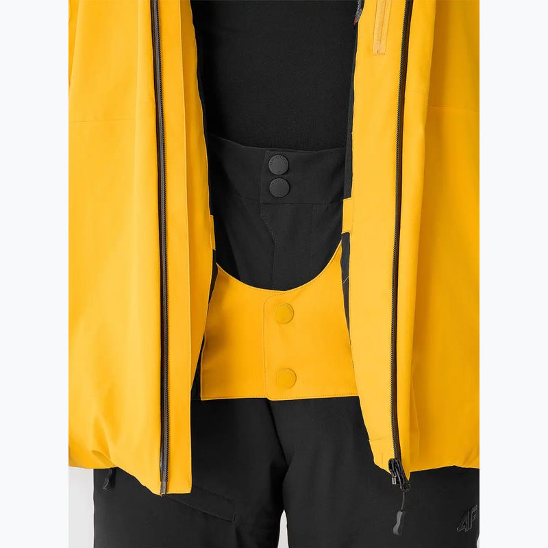Geacă de schi pentru bărbați 4F M0877 yellow 11