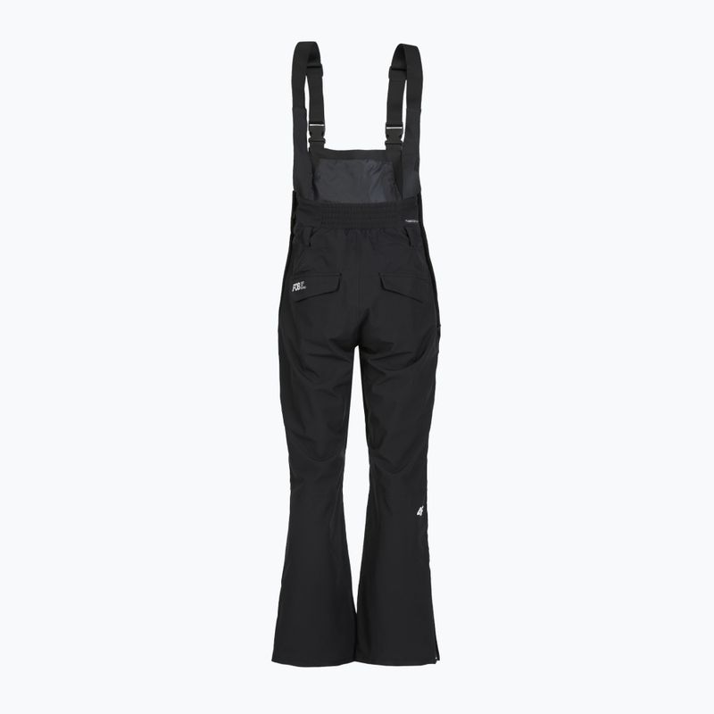 Pantaloni de snowboard pentru femei 4F FNK F1221 anthracyt 2