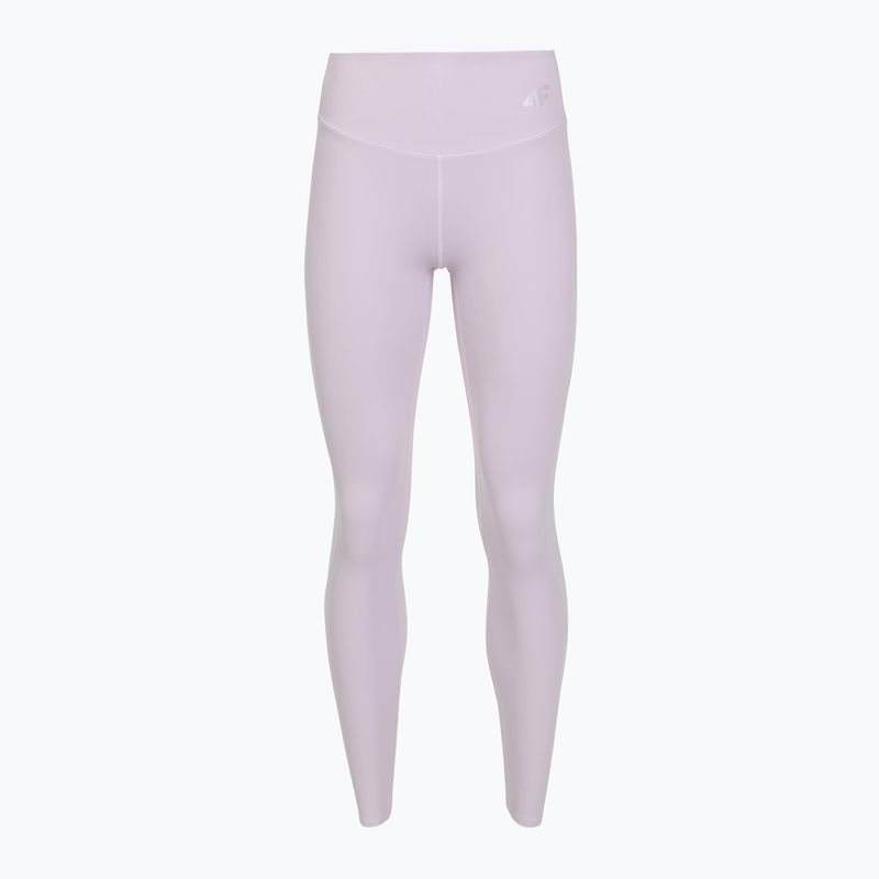 Colanți de antrenament pentru femei 4F Solar Punk FNK F404 light violet