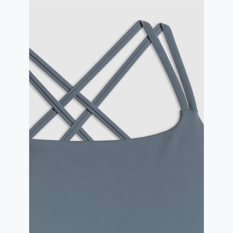 Tricou de antrenament pentru femei 4F Solar Punk FNK F0745 denim 2