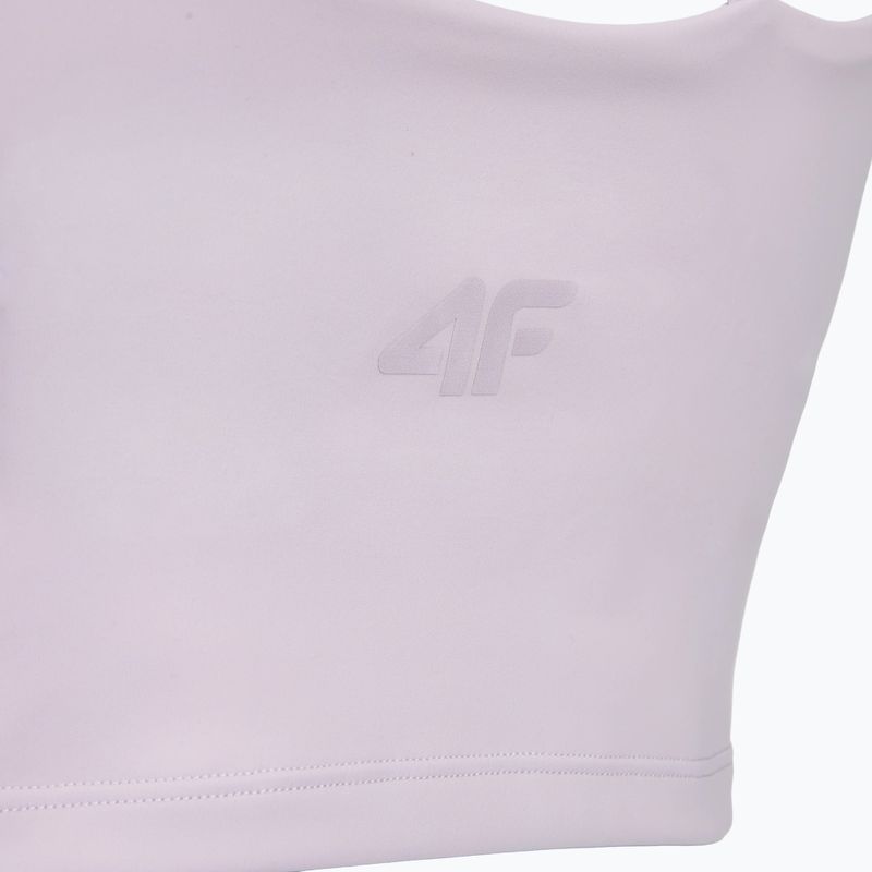 Tricou de antrenament pentru femei 4F Solar Punk FNK F0745 light violet 3