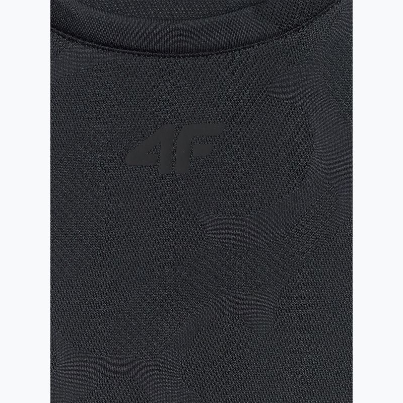 Tricou de antrenament bărbați 4F Athletic FNK M1777 deep black 2