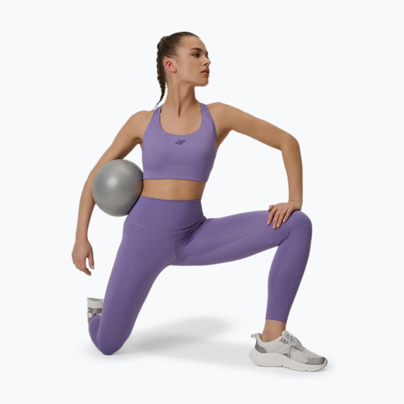 Sutien de antrenament 4F Multiactive F222 violet 7