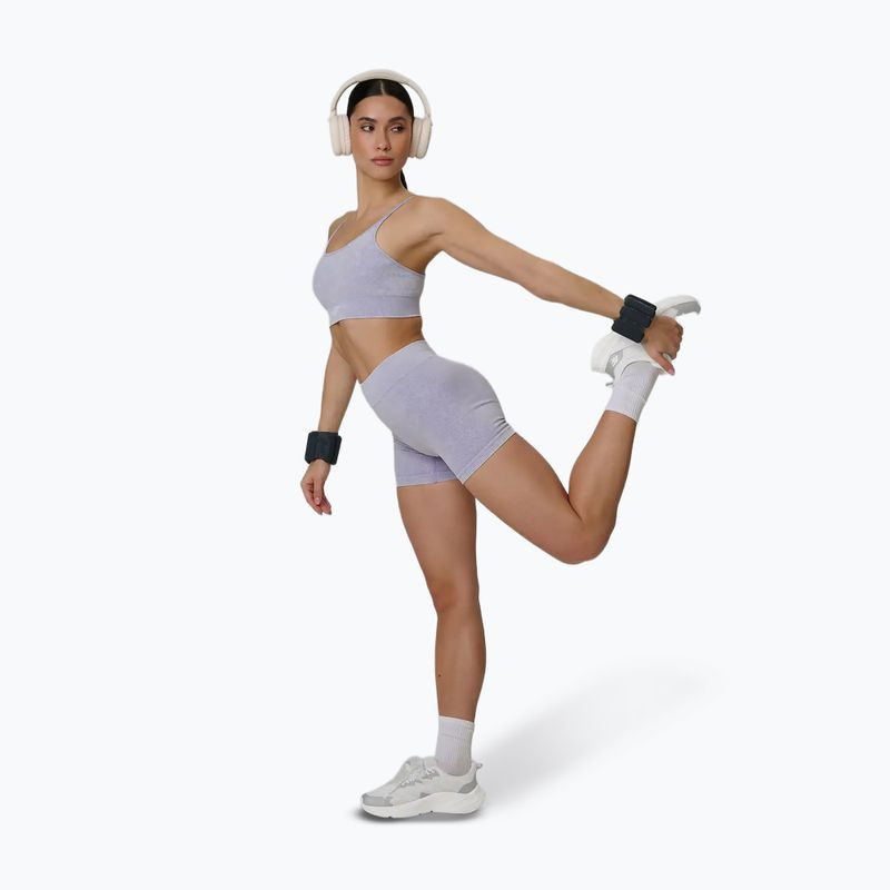 Sutien de antrenament 4F Solar Punk F203 violet allover 6