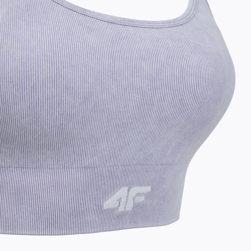 Sutien de antrenament 4F Solar Punk F203 violet allover 10