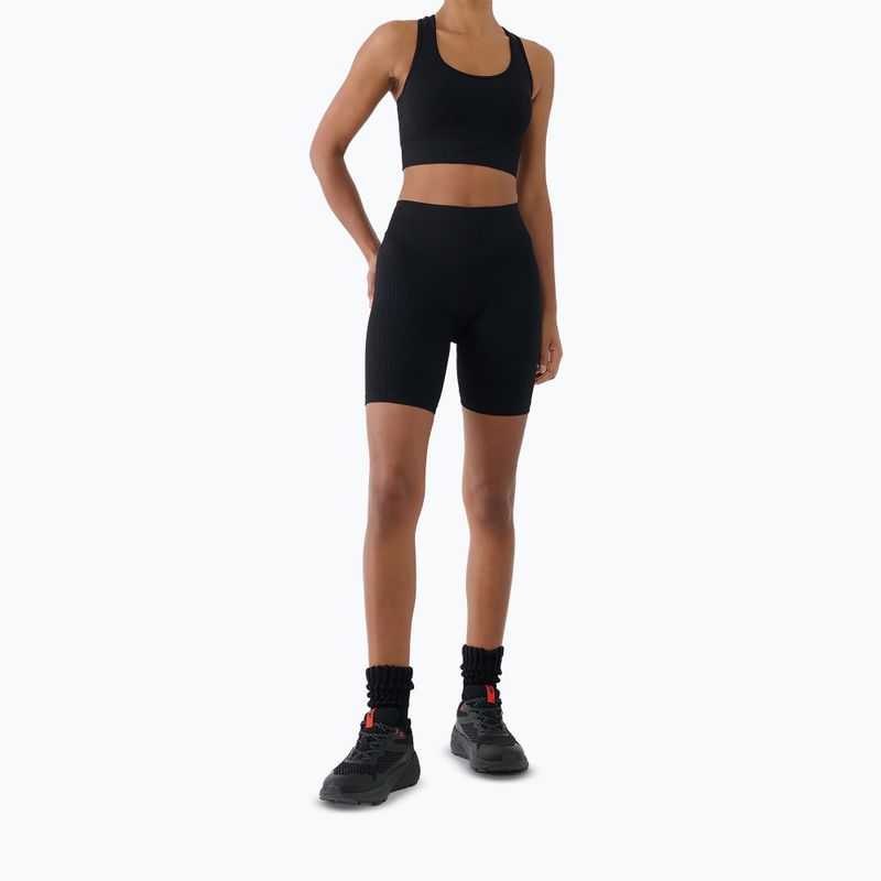 Colanți de antrenament pentru femei 4F Multiative FNK F087 deep black 4