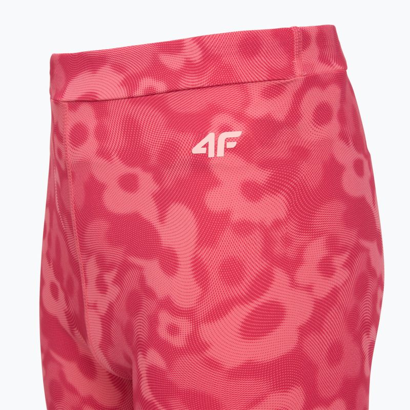 Pantaloni scurți pentru copii 4F The Color's Energy FNK F100 light pink allover 3