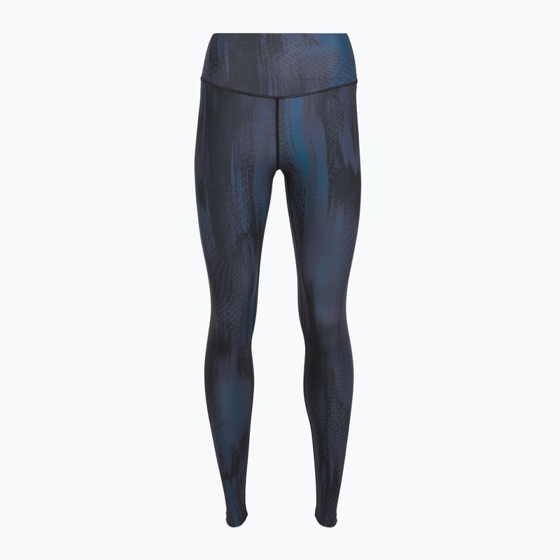 Colanți de antrenament pentru femei 4F Solar Punk FNK F454 sea green allover 9