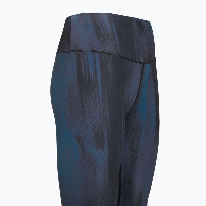 Colanți de antrenament pentru femei 4F Solar Punk FNK F454 sea green allover 11