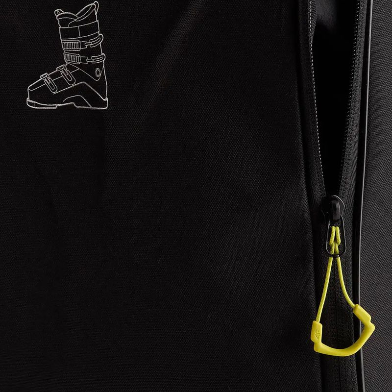Geantă de schi pentru încălțăminte și cască 4F U182 deep black 3