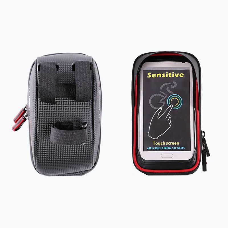 Wheel Up biciclete ghidon sac negru 8643