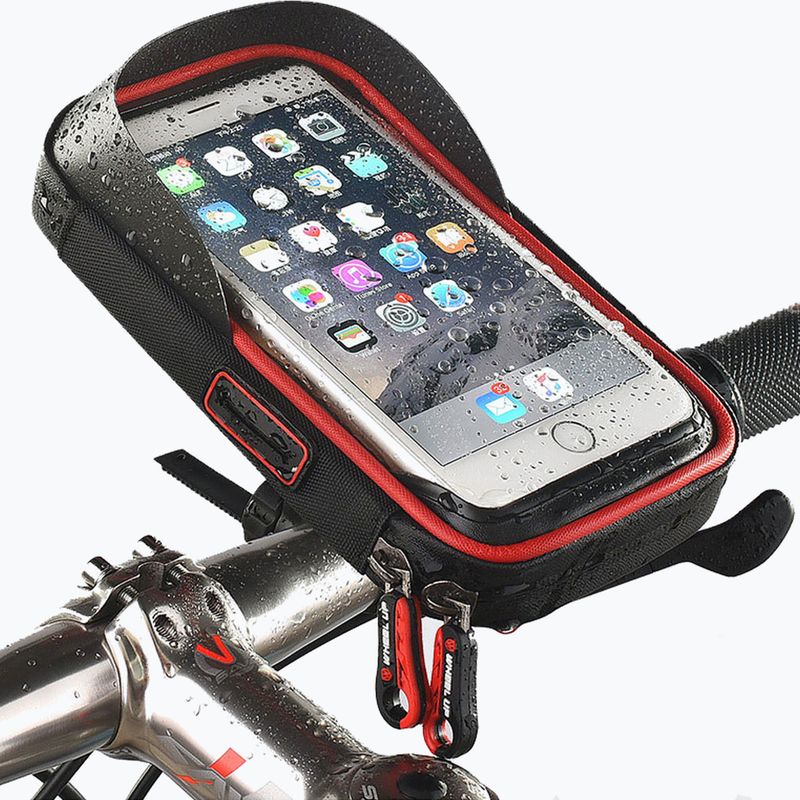 Wheel Up bicicletă ghidon sac negru 8641 8