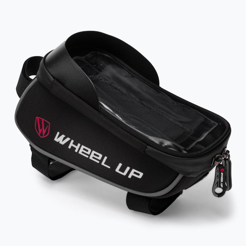 Wheel Up cadru de bicicletă pannier negru 10556