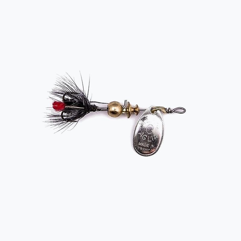 Mepps spinner Aglia Mouche argintiu/negru 30124900