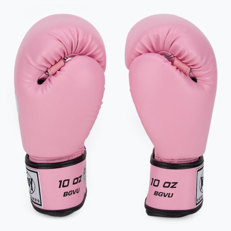 Mănuși de box WINDY Classic Synthetic Leather pink 4
