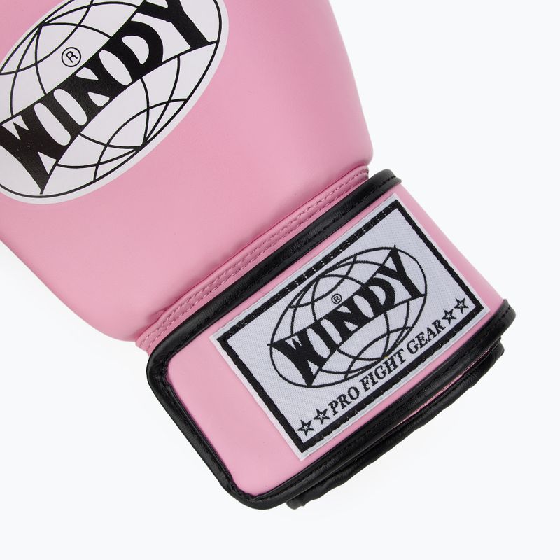 Mănuși de box WINDY Classic Synthetic Leather pink 6