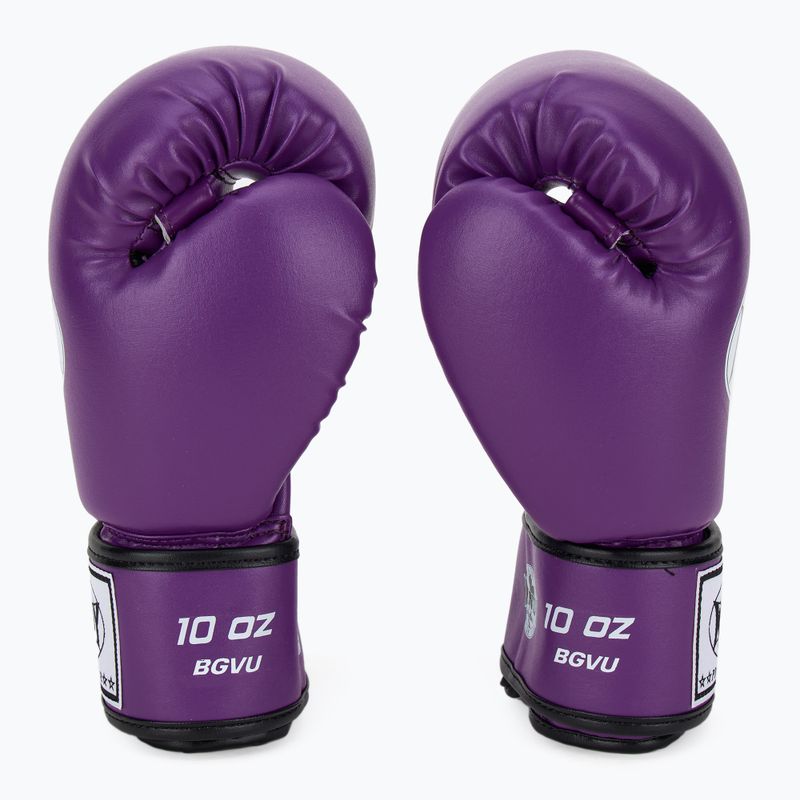 Mănuși de box WINDY Classic Synthetic Leather purple 4
