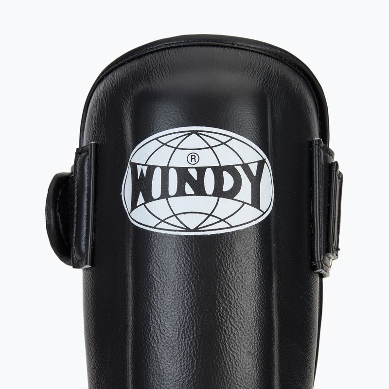 Apărători pentru tibie WINDY Synthetic Leather black 6