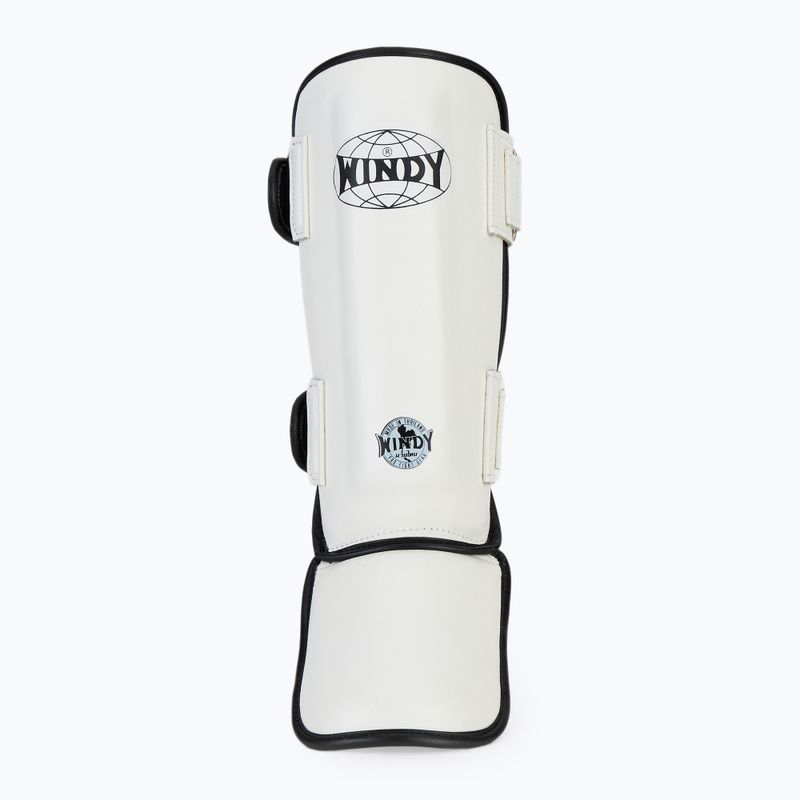 Apărători pentru tibie WINDY Synthetic Leather white 4
