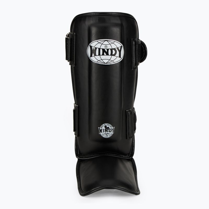 Apărători pentru tibie WINDY Classic Double Strap black 4