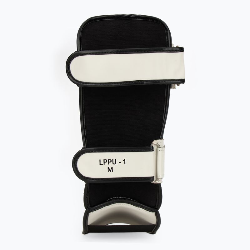 Apărători pentru tibie WINDY Classic Double Strap white 5