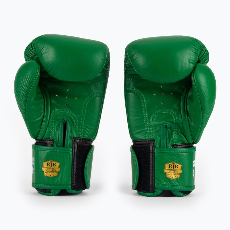 Mănuși de box RAJA BOXING Single Standard Genuine Leather green 3