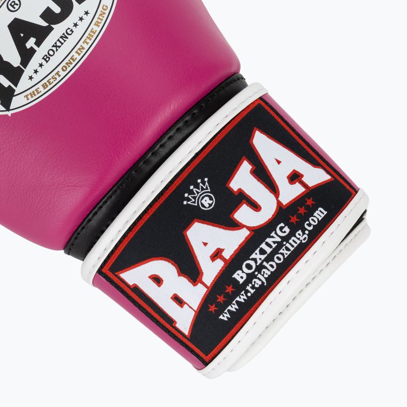 Mănuși de box RAJA BOXING Single Standard Genuine Leather pink 6