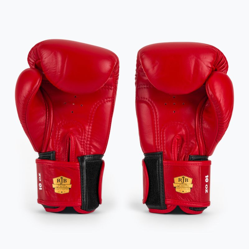 Mănuși de box RAJA BOXING Single Standard Genuine Leather red 3