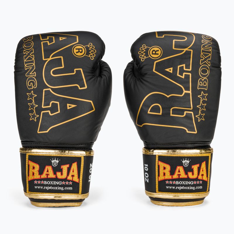 Mănuși de box RAJA BOXING Origin Standard Genuine Leather black 2
