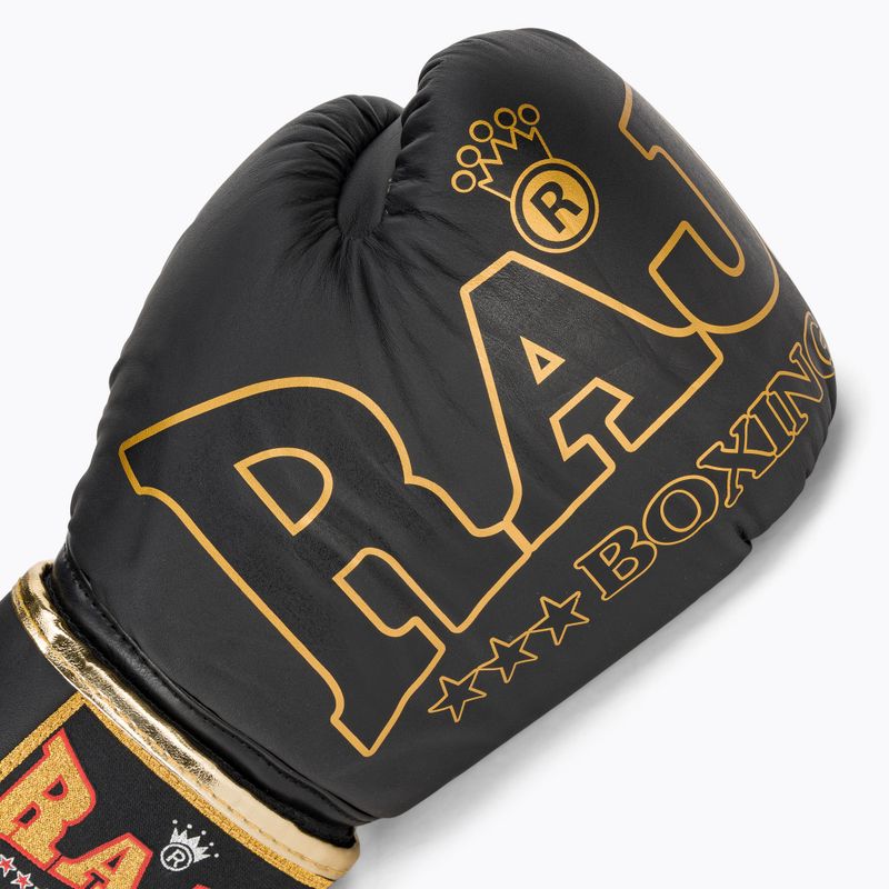 Mănuși de box RAJA BOXING Origin Standard Genuine Leather black 5