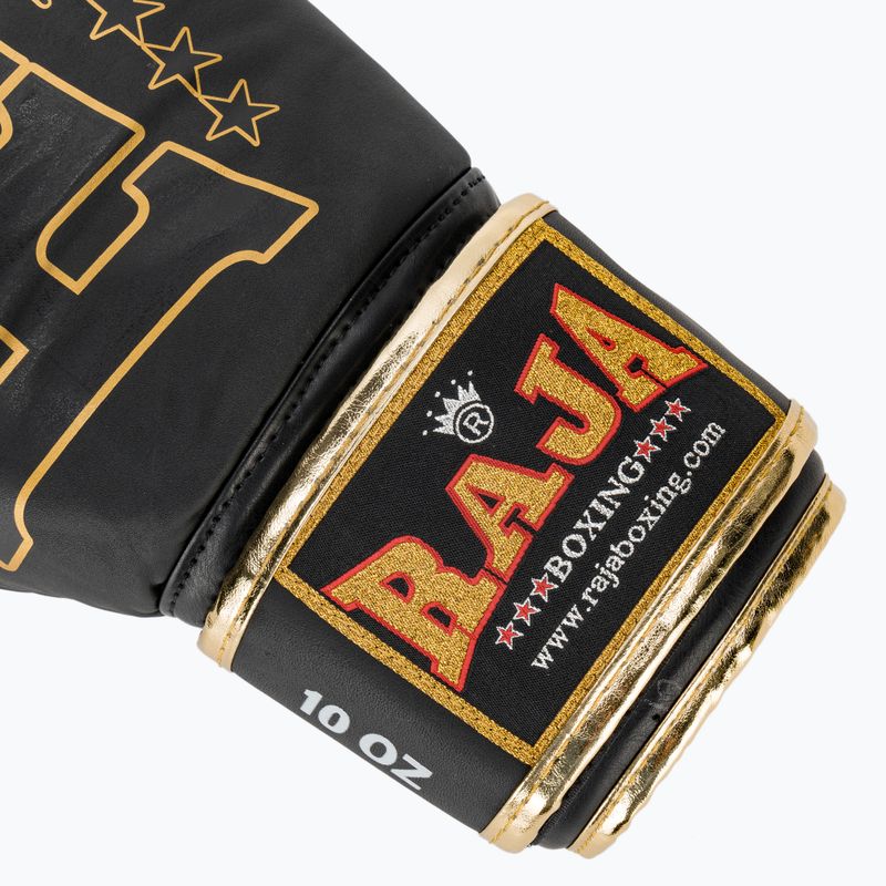 Mănuși de box RAJA BOXING Origin Standard Genuine Leather black 6