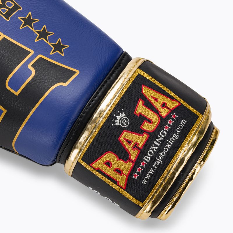 Mănuși de box RAJA BOXING Origin Standard Genuine Leather blue 6