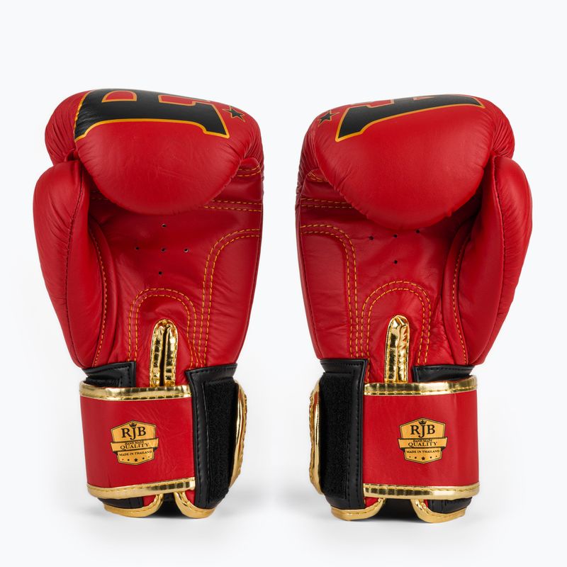 Mănuși de box RAJA BOXING Origin Standard Genuine Leather red 3